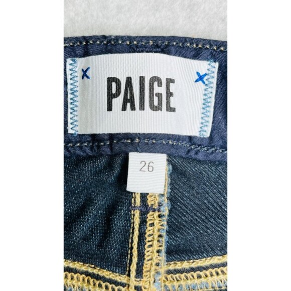 Paige Hoxton Ultra Skinny Jeans Raw Hem Size 26 - Picture 11 of 14